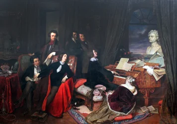 Liszt am Klavier